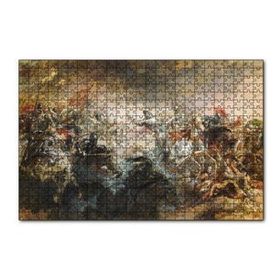 Cakapuzzle Savaşta Atlılar 120 Parça Ahşap Puzzle
