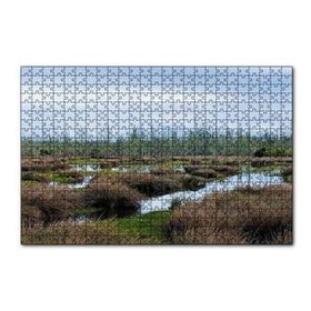 Cakapuzzle Sazlıklar ve Su Kenarında Otlar 120 Parça Ahşap Puzzle