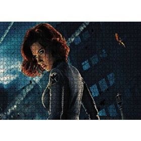 Cakapuzzle Scarlett Johansson Profil Ahşap 1000 Parça Puzzle
