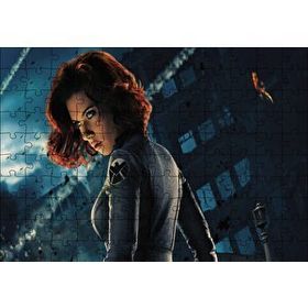 Cakapuzzle Scarlett Johansson Profil Mdf 120 Parça Puzzle
