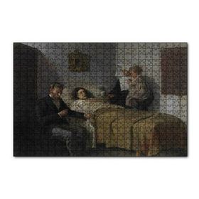 Cakapuzzle Science And Charity 1897 By Pablo Picasso 120 Parça Ahşap Puzzle