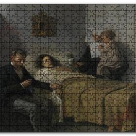 Cakapuzzle Science And Charity 1897 By Pablo Picasso Mdf 500 Parça Puzzle