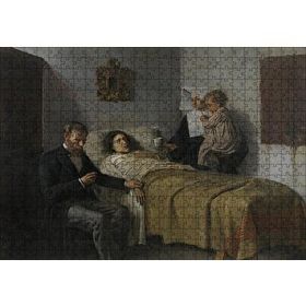 Cakapuzzle Science And Charity 1897 By Pablo Picasso Mdf 500 Parça Puzzle