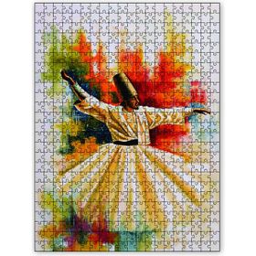 Cakapuzzle Semazen Boyama 500 Parça Puzzle