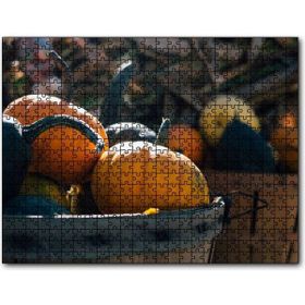 Cakapuzzle Sepetlerde Balkabakları Mdf 1000 Parça Puzzle