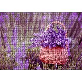Cakapuzzle Sepette Lavantalar 120 Parça Ahşap Puzzle