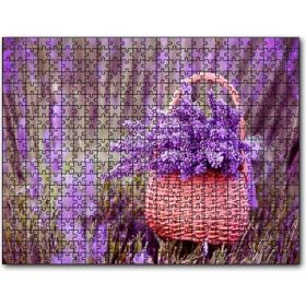 Cakapuzzle Sepette Lavantalar Mdf 1000 Parça Puzzle