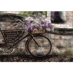 Cakapuzzle Sepette Lavantalar Mdf 120 Parça Puzzle