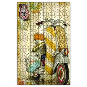 Cakapuzzle Sesteki Vespa Motor Ahşap 255 Parça Puzzle