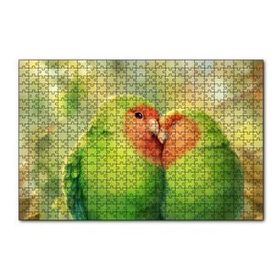 Cakapuzzle Sevda Kuşları 120 Parça Ahşap Puzzle