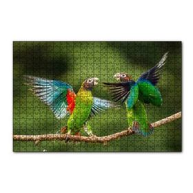 Cakapuzzle Sevda Papağanları 120 Parça Ahşap Puzzle