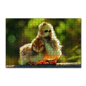 Cakapuzzle Sevimli Civcivler 120 Parça Ahşap Puzzle