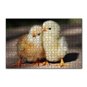 Cakapuzzle Sevimli İki Civciv 120 Parça Puzzle