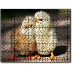 Cakapuzzle Sevimli İki Civciv 120 Parça Puzzle
