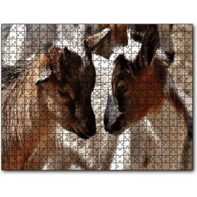 Cakapuzzle Sevimli Oğlaklar Görseli Mdf 1000 Parça Puzzle