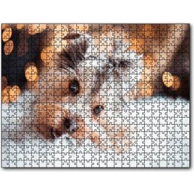 Cakapuzzle Sevimli Yorkshire Terrier Mdf 500 Parça Puzzle