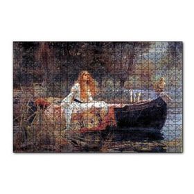 Cakapuzzle Shalott Leydisi John William Waterhouse 120 Parça Ahşap Puzzle