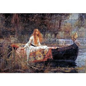 Cakapuzzle Shalott Leydisi John William Waterhouse 120 Parça Ahşap Puzzle
