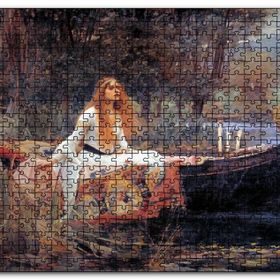 Cakapuzzle Shalott Leydisi John William Waterhouse Mdf 120 Parça Puzzle