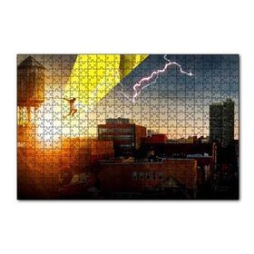 Cakapuzzle Shazam Atlayış Görseli 120 Parça Ahşap Puzzle