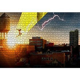 Cakapuzzle Shazam Atlayış Görseli Ahşap 1000 Parça Puzzle