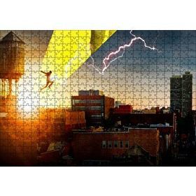Cakapuzzle Shazam Atlayış Görseli Ahşap 500 Parça Puzzle