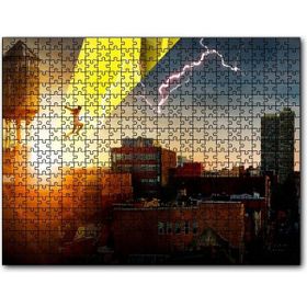 Cakapuzzle Shazam Atlayış Görseli Mdf 120 Parça Puzzle