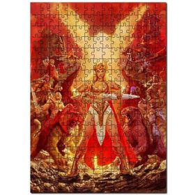 Cakapuzzle She Ra Savaşçı Prenses He Man Mdf 255 Parça Puzzle