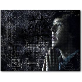Cakapuzzle Sherlock Benedict Cumberbatch ve Formüller 255 Parça Puzzle