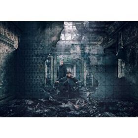 Cakapuzzle Sherlock ve Dr.Watson Son Problem Yapboz MDF Puzzle