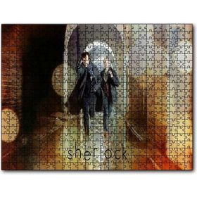 Cakapuzzle Sherlock ve Watson Koşuyor 255 Parça Puzzle