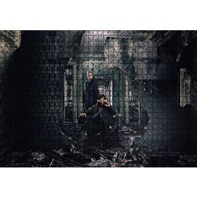 Cakapuzzle Sherlock ve Watson Yıkıntılar Arasında 120 Parça Ahşap Puzzle
