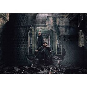 Cakapuzzle Sherlock ve Watson Yıkıntılar Arasında 120 Parça Ahşap Puzzle