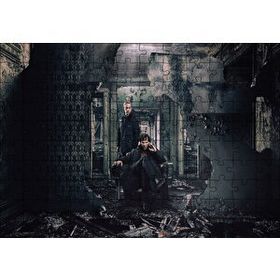 Cakapuzzle Sherlock ve Watson Yıkıntılar Arasında 120 Parça Ahşap Puzzle