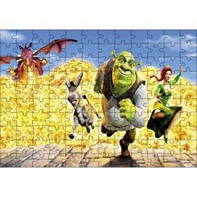 Cakapuzzle Shrek Shrek Ekstra Büyük 120 Parça Ahşap Puzzle