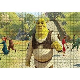 Cakapuzzle Shrek Sonsuza Kadar Shre 120 Parça Ahşap Puzzle