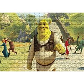 Cakapuzzle Shrek Sonsuza Kadar Shre 120 Parça Ahşap Puzzle