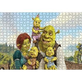 Cakapuzzle Shrek Sonsuza Kadar Shrek 120 Parça Ahşap Puzzle