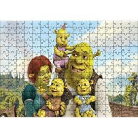 Cakapuzzle Shrek Sonsuza Kadar Shrek 120 Parça Ahşap Puzzle