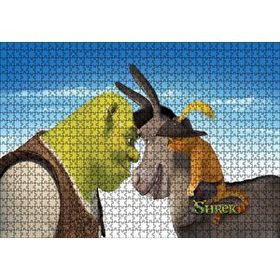 Cakapuzzle Shrek Sonsuza Kadar Shrek Eşek Shrek 120 Parça Ahşap Puzzle