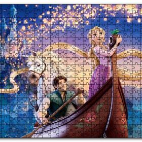 Cakapuzzle Sinbad ve Prenses Kayıkta Mdf 120 Parça Puzzle