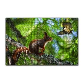 Cakapuzzle Sincap Kuş Muhabbeti 120 Parça Ahşap Puzzle