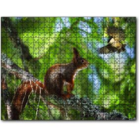 Cakapuzzle Sincap Kuş Muhabbeti Ahşap 255 Parça Puzzle