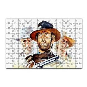 Cakapuzzle Sinema Afişi 1965 Adam Film Clint Eastwood 120 Parça Ahşap Puzzle