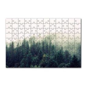 Cakapuzzle Sisler İçindeki Yemyeşil Orman 120 Parça Ahşap Puzzle