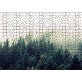 Cakapuzzle Sisler İçindeki Yemyeşil Orman 120 Parça Ahşap Puzzle