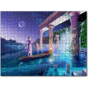 Cakapuzzle Sisler İçindeki Yemyeşil Orman Mdf 120 Parça Puzzle