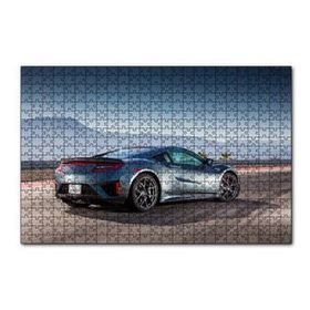 Cakapuzzle Siyah Acura NSX Arka Görünüş 120 Parça Ahşap Puzzle