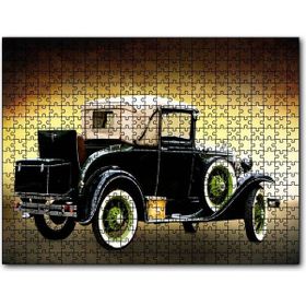 Cakapuzzle Siyah Antika Araba 120 Parça Puzzle