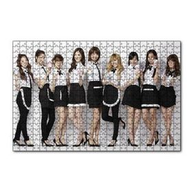 Cakapuzzle Siyah Beyaz Girls Generation Kızlar 120 Parça Ahşap Puzzle